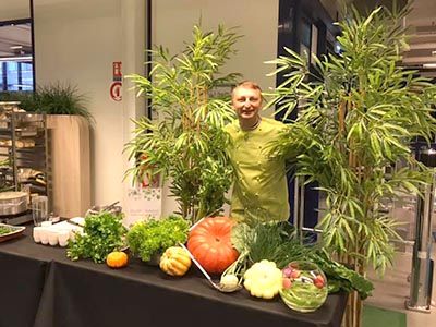 Inauguration Le Potager Urbain - Frederic Jaunault Fruits Légumes