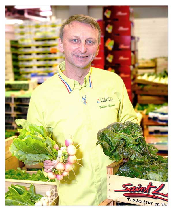 Portrait Frederic Jaunault Meilleur Ouvrier France Primeur Fruits Légumes